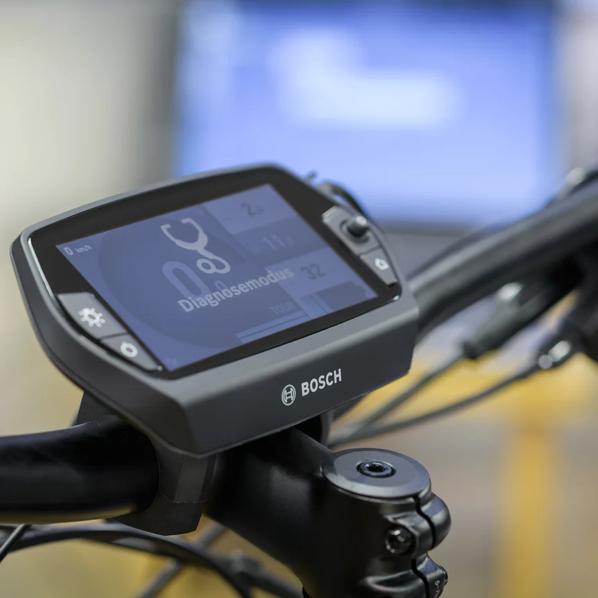 Bosch display unit running diagnostics