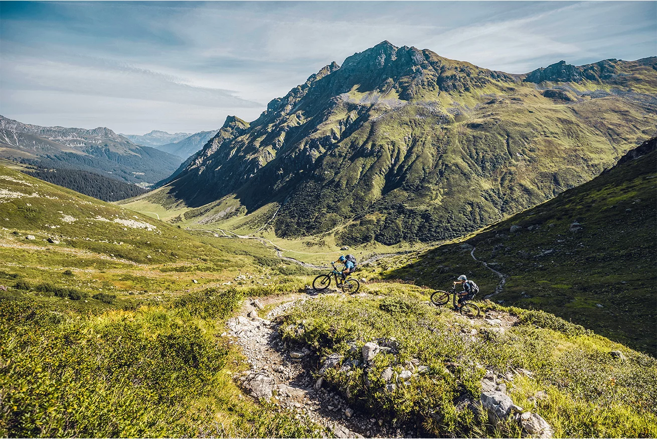Adventure Alpine Cross with the eBike