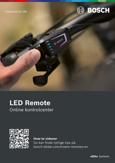 Produktbillede brochure LED Remote.