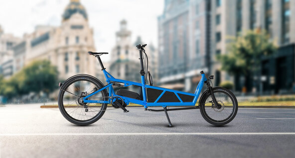 Bosch eBike System Blue Cargo Bike preview image