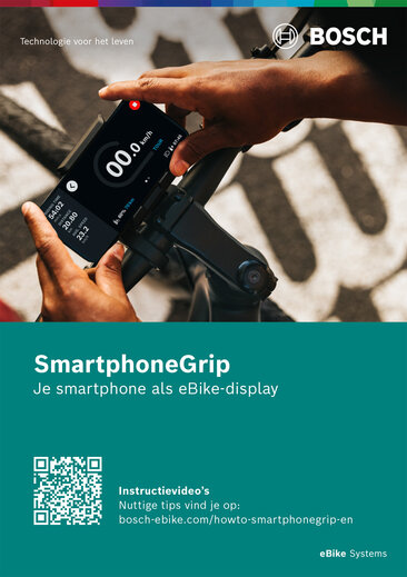 Productfoto brochure Smartphone Grip.