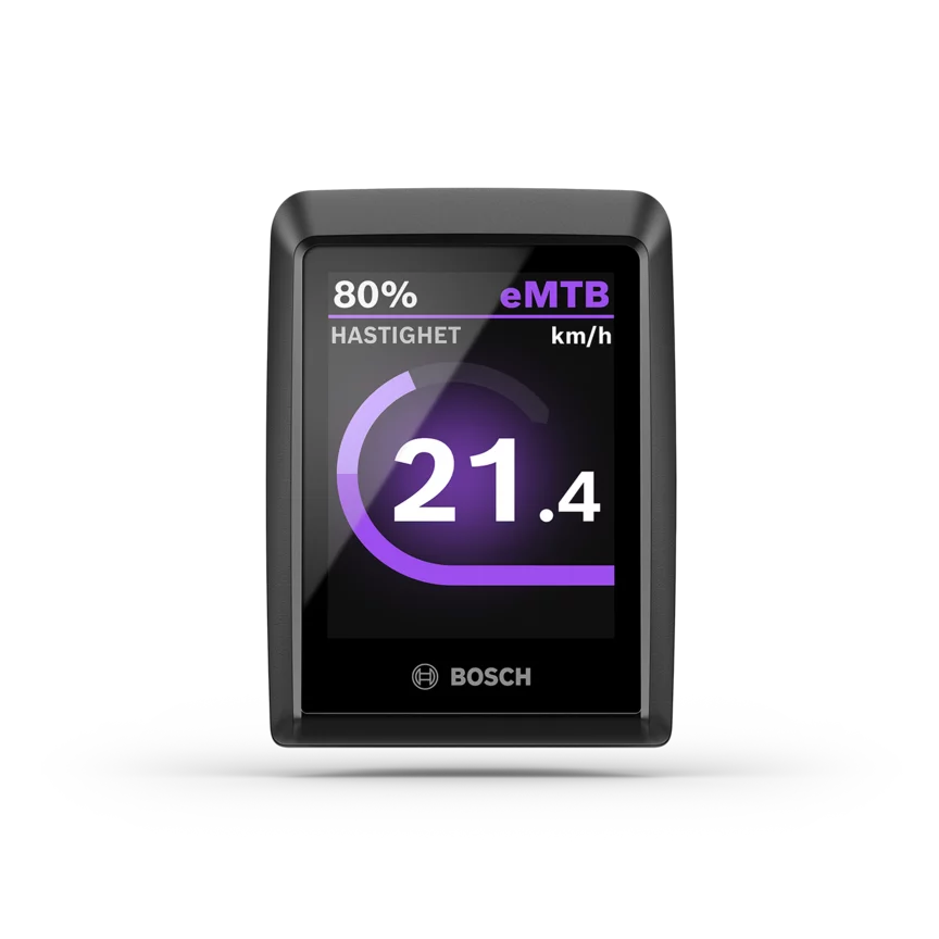Kiox 300 display frilagd mot vit bakgrund.