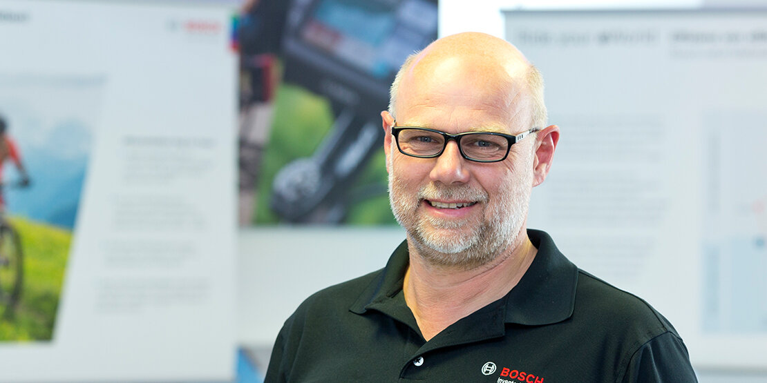 Porträtfoto von Thomas Raica, Leiter technische Kundenapplikation Bosch eBike Systems