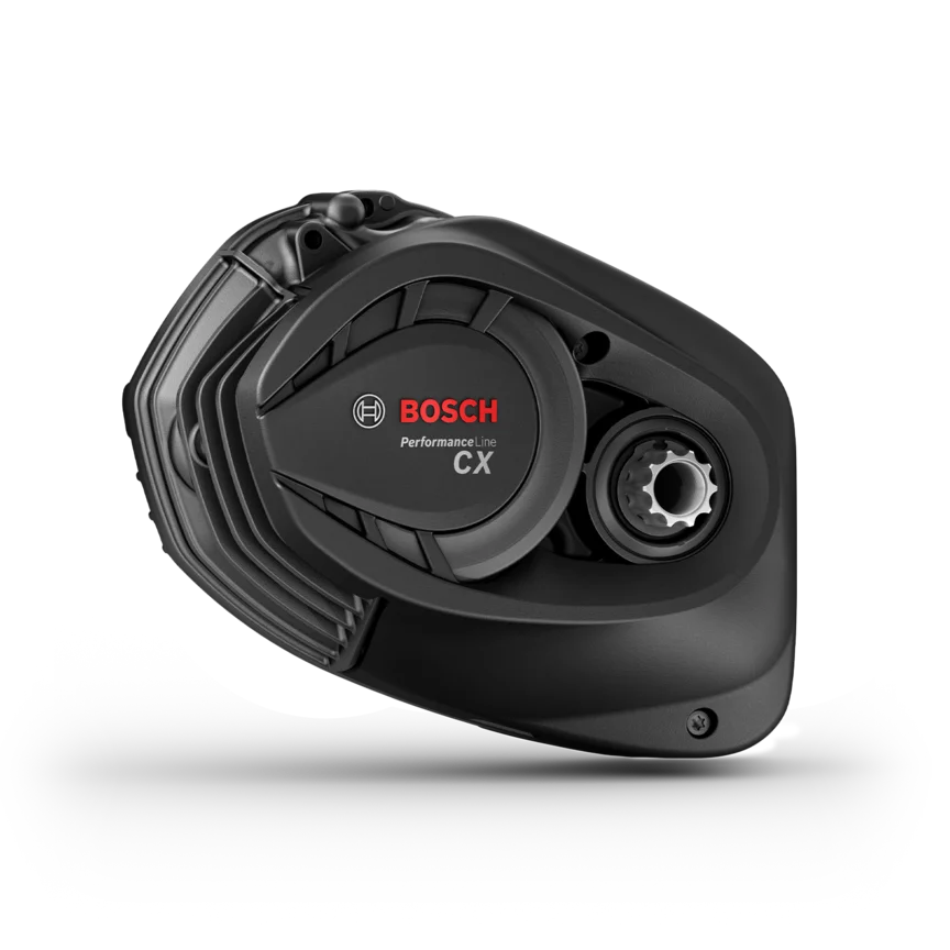 eBike Motor Performance Line CX isolated on a white background.