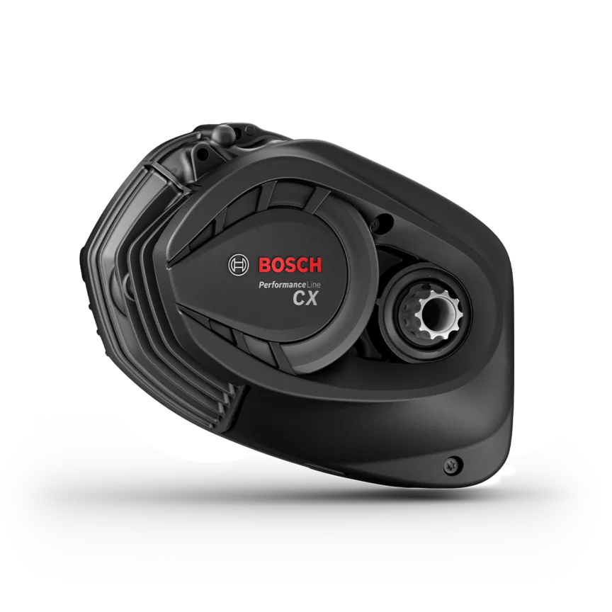 eBike Motor Performance Line CX isolated on a white background.