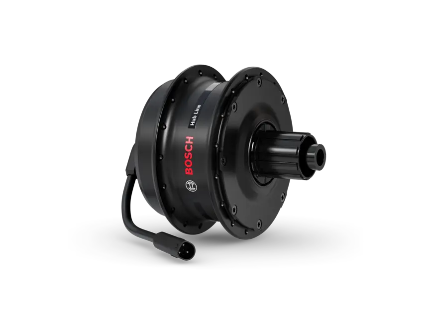 The Bosch Hub Line hub motor is shown separately.