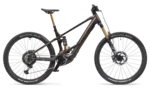 An isolated brown eBike.