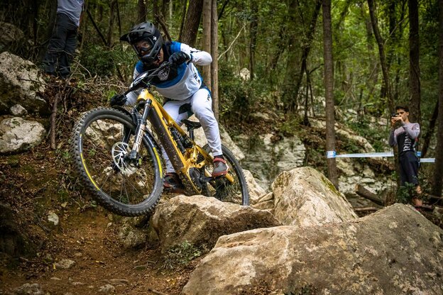 Bosch-powered eBike at the eBike Enduro World Series
