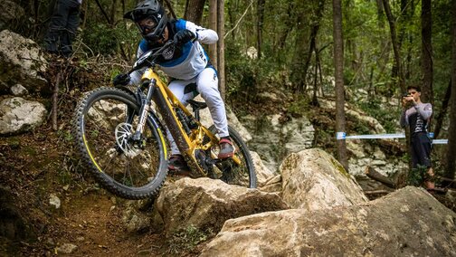 Bosch-powered eBike at the eBike Enduro World Series
