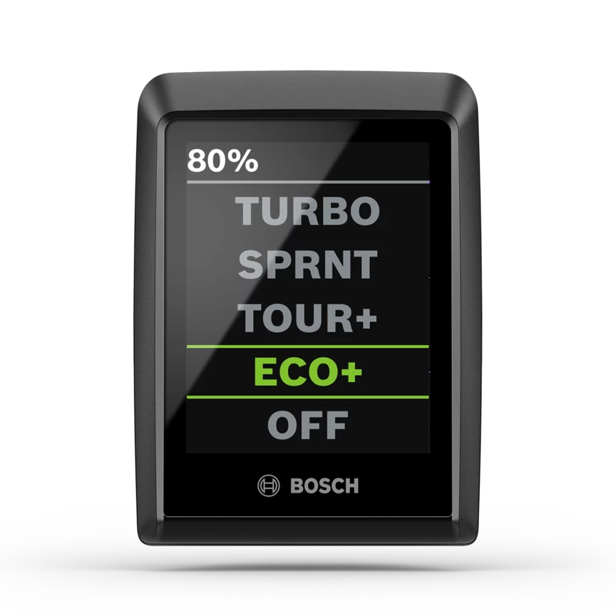 Kiox 300 shown in Eco Plus mode.
