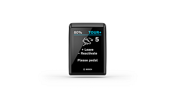 Cropped display, the function 'hill start assist' is shown on the display screen.