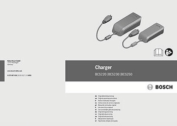 Bosch eBike Charger Manual