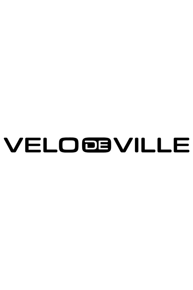 Le logo « VELO DE VILLE » en noir sur fond blanc.