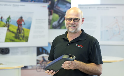 Porträtfoto von Thomas Raica, Leiter technische Kundenapplikation Bosch eBike Systems