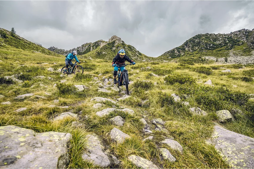 Adventure Alpine Cross with the eBike