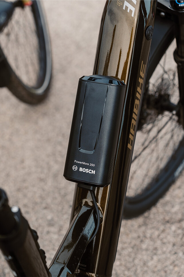 Recording of a PowerMore 250 on the eBike.
