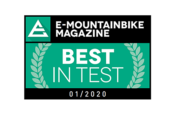 eMountainBike Magazine Best in Test award January 2020