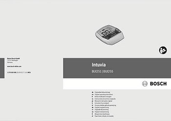 Bedienungsanleitung eBike Bordcomputer Intuvia Modelljahr 2020