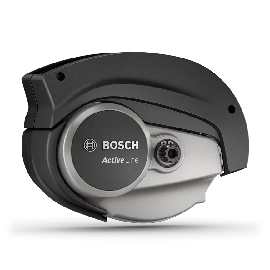 eBike Motor Active Line isolated on a white background.