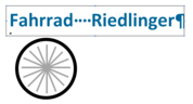 Fahrrad Riedlinger