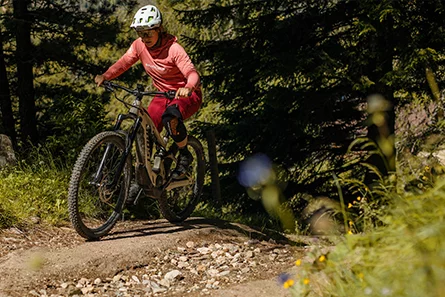 Bosch eBike Athlete Greta Weithaler experiencing Uphill Flow with the new Performance Line CX 85 Nm Update.