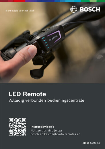 Productfoto brochure LED Remote.