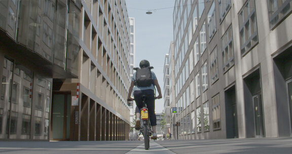 Europaallee Zurigo pendolarismo eBike