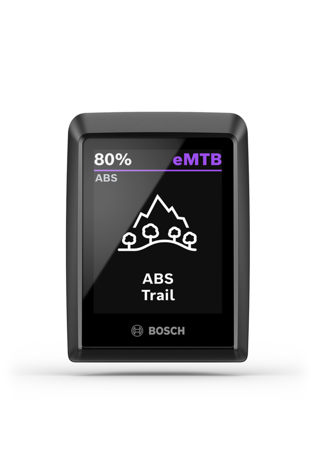 Kiox 300 ABS Trail screen shown cut free