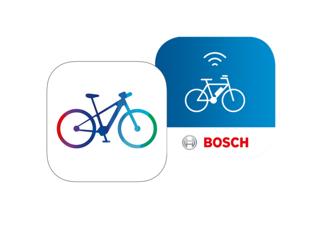 L’icône eBike Flow App est affichée à côté de l’icône Bosch eBike Connect App.