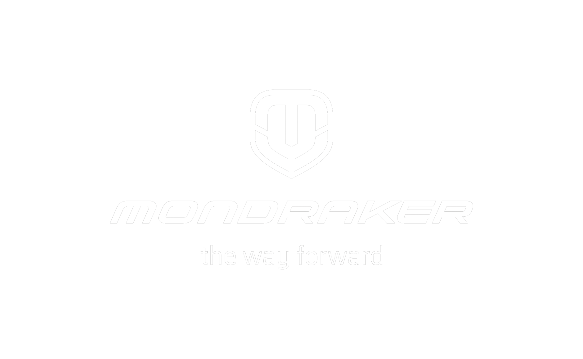 Logo blanc transparent de Mondraker