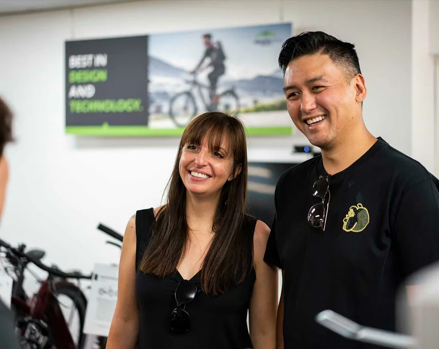 Dieter and Fiona, a couple from Brisbane, own three Bosch ePowered eBikes.