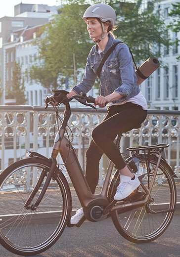 Für den Stadtverkehr eignen sich Bosch eCitybikes.