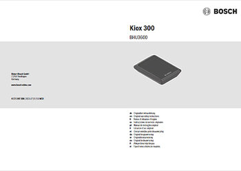 Bosch eBike Kiox 300 black and white preview image