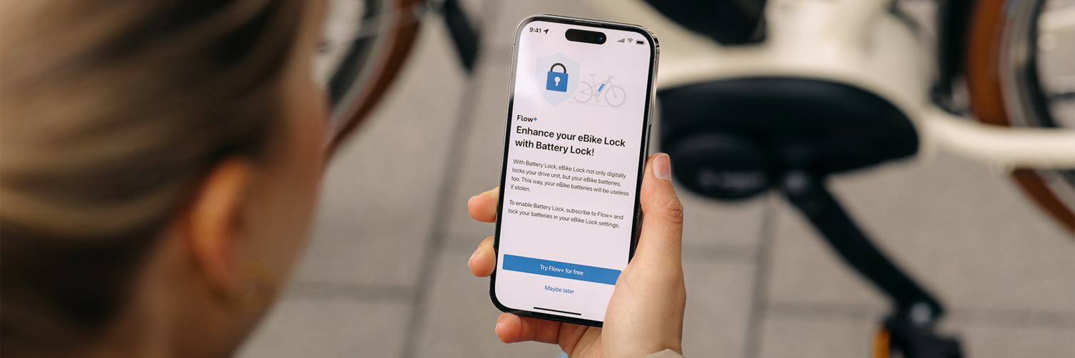 Battery Lock: Lock the battery digitally, for even less stress when ...